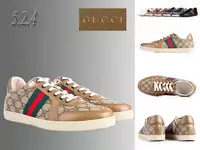 homme gucci cuir shoes leather header brown